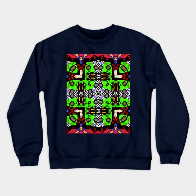 endless mind games haunted by clown lsd candy machine x 666 Crewneck Sweatshirt by Tiger Picasso